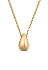 Elli Damski wisiorek kropla ponadczasowy prostoty w srebrze próby 925 Sterling Silver Naszyjniki 1 ct. Szare naszyjniki Elli, z materiału, srebrne. Za 248.99 zł.