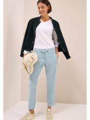 Cecil Spodnie w kolorze błękitnym rozmiar: M/L28. Niebieskie spodnie materiałowe Cecil, bez wzorów, z materiału. Za 176.08 zł.