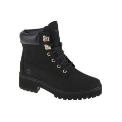 Trapery damskie, Timberland Carnaby Cool 6 In Boot. Czarne buty sportowe lifestyle Timberland, bez wzorów, sportowe, bez obcasa, bez zapięcia. Za 679.99 zł.