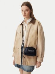 Tommy Jeans Torebka Tjw Bold Camera Bag AW0AW18785 Czarny. Czarne listonoszki Tommy Jeans, bez wzorów, z jeansu, bez dodatków. Za 369.99 zł.