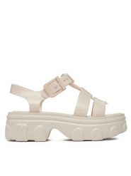 Melissa Sandały Melissa Ella Ad 35791 Beżowy. Brązowe sandały Melissa, bez wzorów, z tworzywa sztucznego, bez obcasa, na koturnie, bez zapięcia. Za 519.00 zł.
