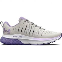 Buty do biegania damskie Under Armour Hovr Turbulence. Szare buty do biegania Under Armour, bez wzorów, z materiału, bez zapięcia, do biegania. Za 544.00 zł.