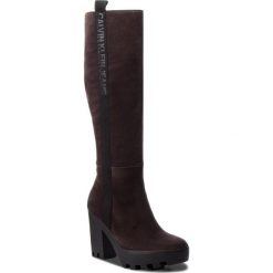 Kozaki CALVIN KLEIN JEANS - Sibilla RE9769 Dark Brown. Kozaki marki Calvin Klein Jeans. W wyprzedaży za 619.00 zł.