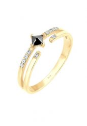 Elli Modern Zirkonia Kristalle 925 Silber Pierścionki 1 ct Damski. Pierścionki Elli, z cyrkonią, srebrne. Za 293.99 zł.