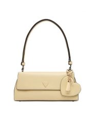 Guess Torebka Isobel HWBG99 32210 Żółty jasny. Żółte torebki klasyczne Guess, z aplikacjami, ze skóry, bez dodatków. Za 589.99 zł.