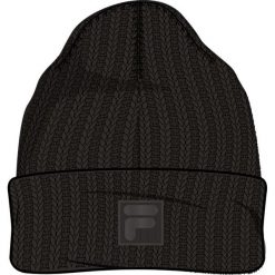 Czapka Fila Simonte. Czarne czapki zimowe Fila, bez wzorów, z materiału, eleganckie. Za 59.09 zł.