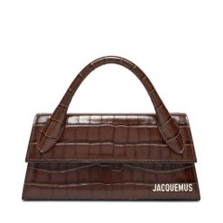 Torebka JACQUEMUS. Brązowe torebki klasyczne JACQUEMUS, bez wzorów, klasyczne, bez dodatków. Za 3,189.00 zł.
