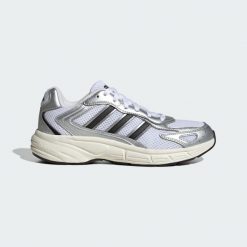 Buty Eclyptix 2000. Białe buty do biegania adidas, bez wzorów, z gumy, bez zapięcia, do biegania. Za 279.00 zł.
