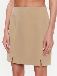 Bruuns Bazaar Spódnica trapezowa Rubysue Susan BBW3001 Beżowy Regular Fit. Brązowe spódnice Bruuns Bazaar, bez wzorów, z syntetyku, mini, trapezowe. Za 299.99 zł.