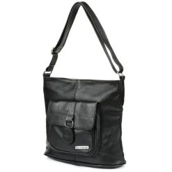 Torebka damska czarna Beltimore T71. Czarne torebki klasyczne bez wzorów, ze skóry, bez dodatków. Za 209.90 zł.