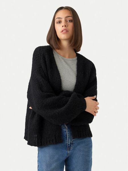 Vero Moda Kardigan Maybe 10273101 Czarny Oversize. Czarne swetry Vero Moda, m, bez wzorów, z syntetyku, bez ramiączek. Za 179.99 zł.
