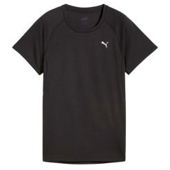 Koszulka Puma W Run Velocity Tee (Polia) Damskie. Czarne t-shirty sportowe Puma, s, bez wzorów, bez ramiączek, do biegania. Za 89.99 zł.