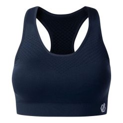 Damski Biustonosz Sportowy Dont Sweat It II. Niebieskie biustonosze sportowe Dare 2b, bez wzorów, na fitness i siłownię. Za 93.99 zł.