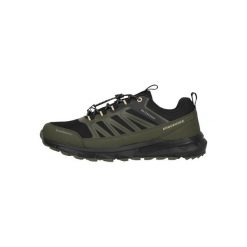 Buty trekkingowe Endurance Ferill WP. Czarne buty trekkingowe Endurance, bez wzorów, bez zapięcia, trekkingowe. Za 295.50 zł.