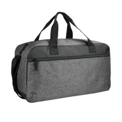Clique Melange Travel Bag torba podróżna z poliestru 600D – grey melange. Szare torby podróżne CLIQUE, bez wzorów, na ramię, duże. Za 111.81 zł.