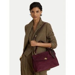Torebka LAUREN RALPH LAUREN. Czerwone torebki klasyczne Lauren Ralph Lauren, bez wzorów, klasyczne, bez dodatków. Za 2,199.00 zł.