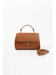 Lia Biassoni Skórzana torebka w kolorze jasnobrązowym - 27 x 19 x 13 cm rozmiar: onesize. Brązowe torebki klasyczne Lia Biassoni, bez wzorów, z materiału, przez ramię, bez dodatków. Za 272.31 zł.