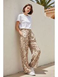 William de Faye Spodnie w kolorze beżowo-brązowym rozmiar: 36. Brązowe spodnie materiałowe William de Faye, bez wzorów, z materiału. Za 121.99 zł.