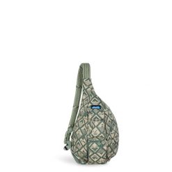 Plecak miejski Kavu Rope Bag - argyle heights. Zielone plecaki KAVU, bez wzorów, bez dodatków. Za 188.99 zł.