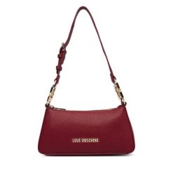 Torebka LOVE MOSCHINO. Czerwone torebki klasyczne Love Moschino, bez wzorów, klasyczne, bez dodatków. Za 859.99 zł.