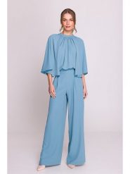 Stylove Kombinezon w kolorze błękitnym rozmiar: XL. Niebieskie kombinezony Stylove, xl, bez wzorów, bez kołnierzyka, bez ramiączek. Za 264.15 zł.