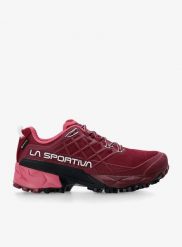Buty turystyczne damskie La Sportiva Akyra II GTX. Czerwone buty trekkingowe La Sportiva, bez wzorów, z gore-texu, bez zapięcia, trekkingowe, gore-tex. Za 863.49 zł.