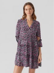 Vero Moda Sukienka letnia Easy 10297359 Kolorowy Relaxed Fit. Sukienki Vero Moda, s, bez wzorów, z wiskozy, bez kołnierzyka, bez ramiączek. Za 69.99 zł.