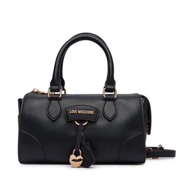 Torebka LOVE MOSCHINO. Czarne kopertówki Love Moschino, bez wzorów, wizytowe, bez dodatków. Za 879.99 zł.