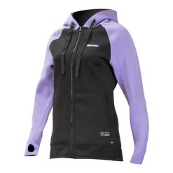 Bluza neoprenowa do sportów wodnych damska Prolimit SUP Hoody Zipper. Czarne bluzy PROLIMIT, m, bez wzorów, z neoprenu, sportowe, bez ramiączek, bez kaptura. Za 890.00 zł.