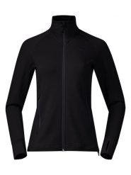 Bergans Kurtka funkcyjna "Ulstein" w kolorze czarnym rozmiar: S. Czarne kurtki Bergans, s, bez wzorów, z materiału, bez kaptura. Za 300.21 zł.