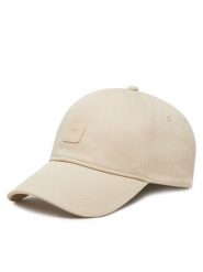 Calvin Klein Jeans Czapka z daszkiem Mono Leather Patch Twill Cap LV04K5052G Beżowy. Brązowe czapki z daszkiem Calvin Klein Jeans, bez wzorów, z bawełny. Za 159.99 zł.