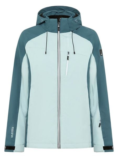 Killtec Kurtka zimowa w kolorze turkusowym rozmiar: 44. Niebieskie kurtki Killtec, na zimę, s, bez wzorów, z puchu, bez kaptura. Za 369.99 zł.