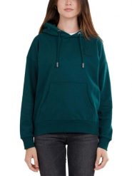 Damska bluza z kapturem Fundango Haley. Zielone bluzy FUNDANGO, xl, bez wzorów, z bawełny, z kapturem, trekkingowe. Za 239.90 zł.