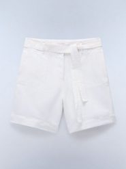 NAPAPIJRY Szorty "Nice" w kolorze białym rozmiar: XS. Białe szorty NAPAPIJRY, bez wzorów, z tkaniny. Za 180.91 zł.