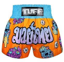 Spodenki treningowe TUFF Eye Scream XL. Brązowe szorty sportowe TUFF, bez wzorów, z materiału, na fitness i siłownię. Za 149.00 zł.