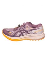 Asics Buty "Fuji Lite 5" w kolorze fioletowym do biegania rozmiar: 37,5. Różowe buty do biegania ASICS, bez wzorów, z materiału, bez zapięcia, do biegania. Za 286.84 zł.