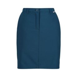 Damskie spódnico-spodenki Regatta Highton III. Niebieskie szorty Regatta, bez wzorów, sportowe. W wyprzedaży za 200.50 zł.