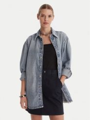 G-Star Raw Koszula jeansowa D26853-D536-G339 Niebieski Oversize. Niebieskie koszule G-Star Raw, l, bez wzorów, z bawełny, retro, bez kołnierzyka, bez ramiączek. Za 509.99 zł.