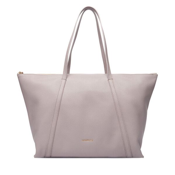 Torebka Coccinelle. Szare shopper bag Coccinelle, bez wzorów, bez dodatków. Za 908.99 zł.