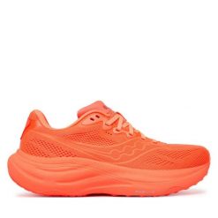 Buty do biegania Saucony. Czerwone buty do biegania Saucony, bez wzorów, bez zapięcia, do biegania. Za 699.99 zł.