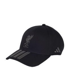 CZAPKA Z DASZKIEM LIVERPOOL FC. Białe czapki z daszkiem adidas, bez wzorów, z bawełny, klasyczne. Za 99.95 zł.
