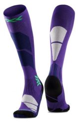 Skarpety narciarskie damskie X-Socks Ski Perform OTC. Fioletowe skarpetki X-Socks, bez wzorów, z materiału. Za 178.30 zł.