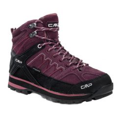 Buty trekkingowe damskie CMP Moon Mid. Czerwone buty trekkingowe CMP, bez zapięcia. W wyprzedaży za 471.50 zł.