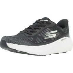 Buty SKECHERS GO RUN NOW SPECTA Czarny. Czarne buty trekkingowe Skechers, z tkaniny, bez zapięcia. Za 301.99 zł.