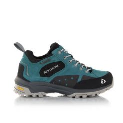 Buty turystyczne niskie damskie Soira Low 1STX. Niebieskie buty trekkingowe Bergson, z gumy, bez zapięcia. Za 319.00 zł.