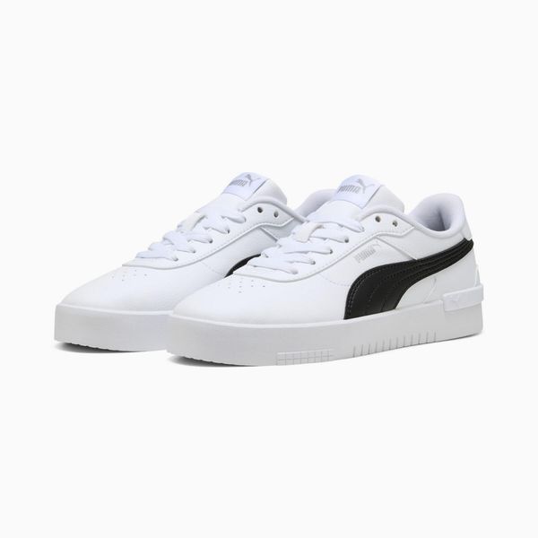 Puma Buty Jola 39841310. Białe buty treningowe Puma, bez wzorów, z gumy, bez zapięcia, tenisowe. Za 201.99 zł.