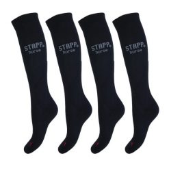 Skarpety jeździeckie STAPP Compression Czarny/Szary. Czarne skarpetki STAPP HORSE, bez wzorów, z materiału. Za 318.99 zł.