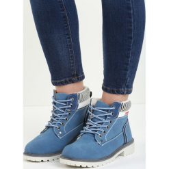 Granatowe Traperki Fashion Casual. Szare traperki Born2be, casualowe. Za 99.99 zł.