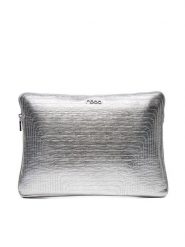 Nobo Etui na laptopa NBAG-M2261-C022 Srebrny. Szare torebki klasyczne NOBO, bez wzorów, ze skóry, bez dodatków. Za 199.99 zł.
