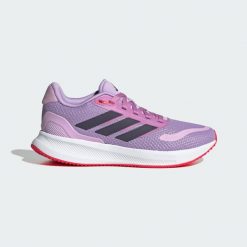 Buty Runfalcon 5. Niebieskie buty do biegania adidas, bez wzorów, z gumy, bez zapięcia, do biegania. Za 169.15 zł.